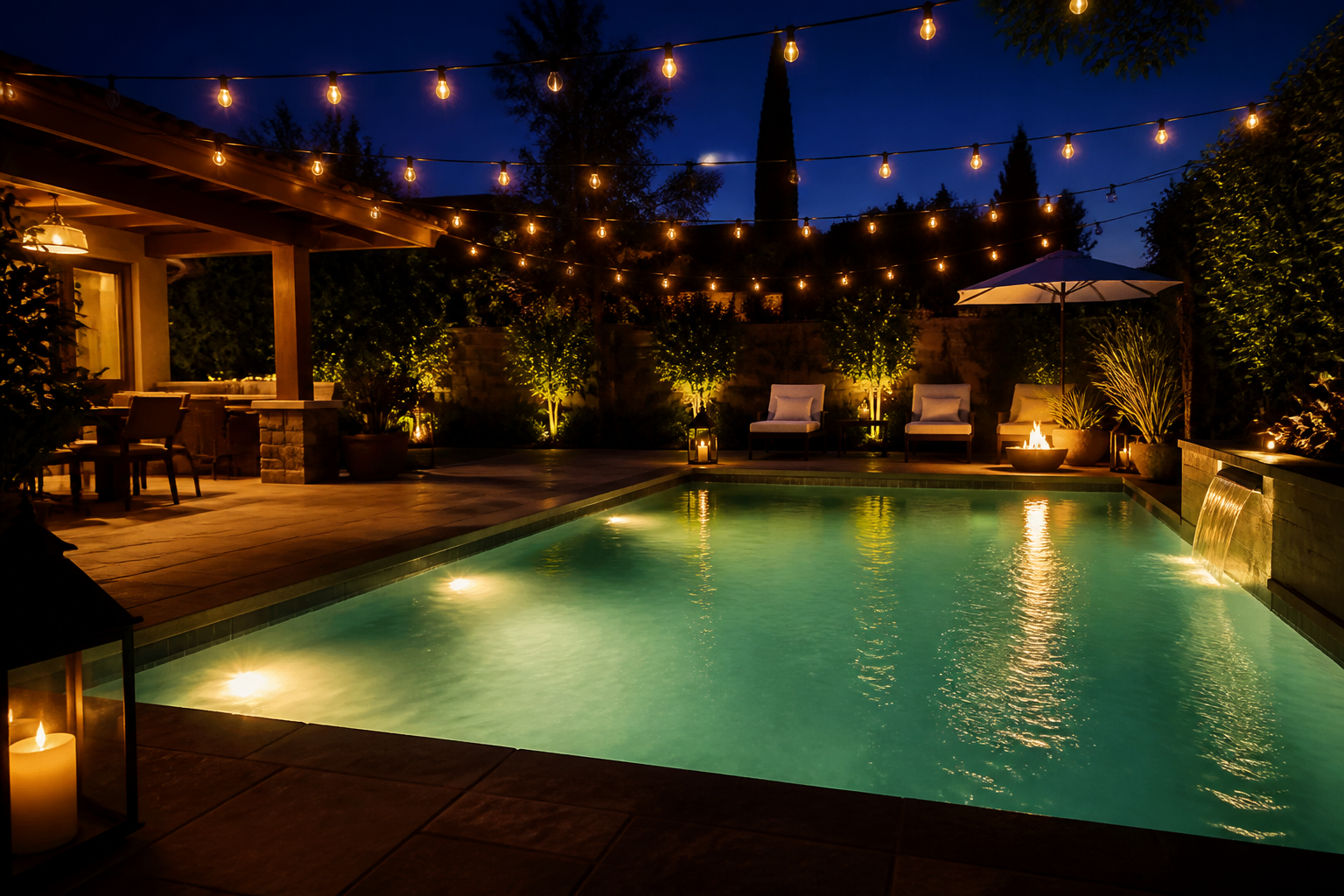 After-Dark Hosting: Lighting Aesthetics & Night Swims