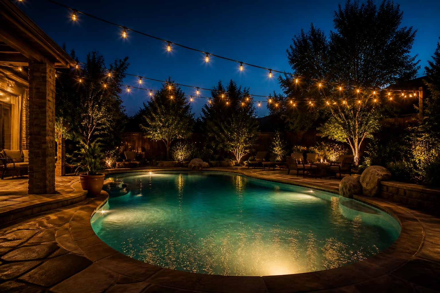 Outdoor Lighting for Safety & Ambiance
