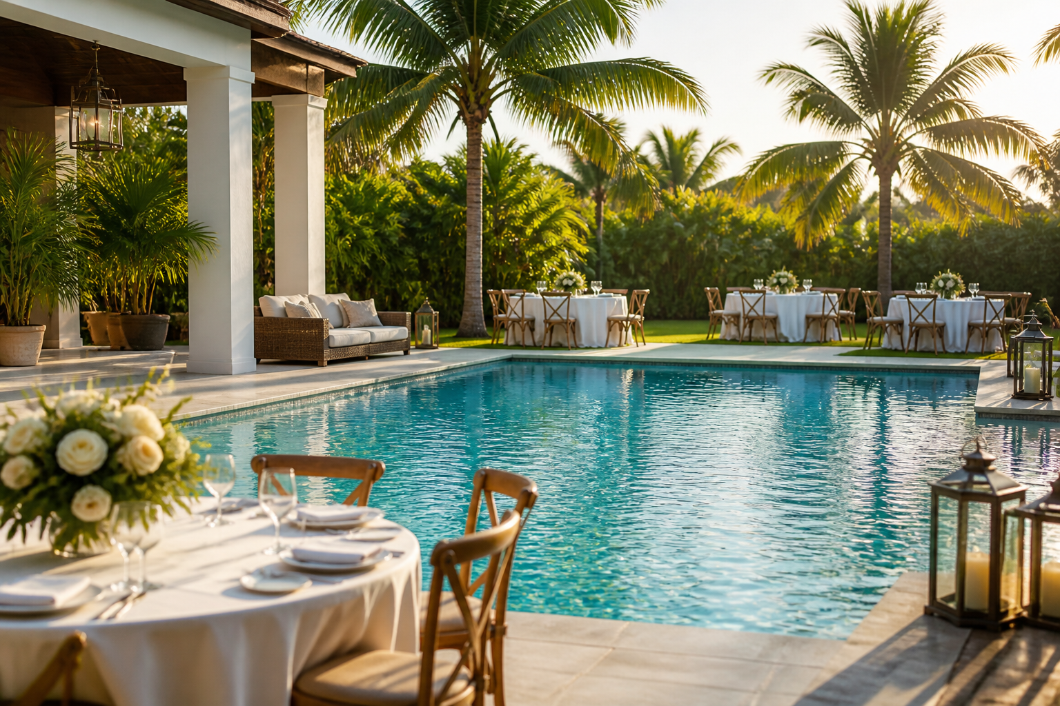 Wedding & Event Venue Positioning for Pools